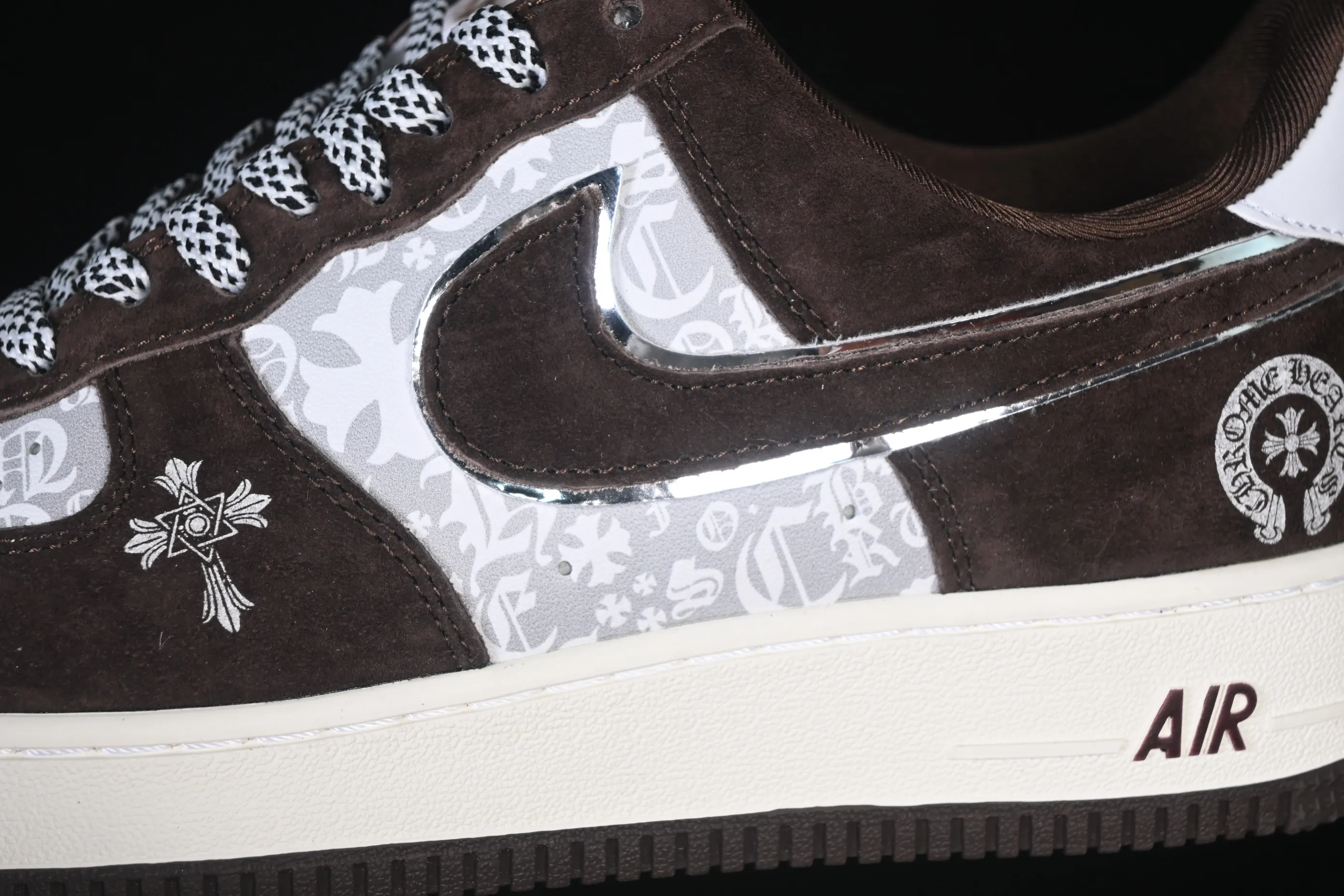 All categories Nk Air Force 1 Air Force series Nk Air Force 1 Low Air Force low top Nike Air Force 1'07 Low Crow Heart joint light chestnut suede Air Force 1 low top casual sneakers SY1388-010